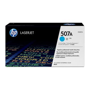 HP 507A (CE401A) cyan Tonerkartusche