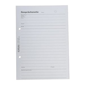 herlitz Gesprächsnotiz Formularbuch, 1 St.