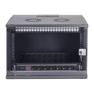 DIGITUS Netzwerk-Set 483 mm (19") - 7HE, 540x400 mm (BxT) sw
