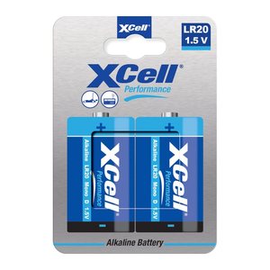 XCell Batterie Performance Alkaline LR20 Mono D 2St.