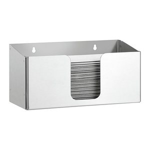 Bartscher Papierhandtuchspender ILZF20 850057 silber Chromnickelstahl gebürstet, 1 St.