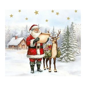 PAPSTAR Servietten Dear Santa Dear Santa 20 St.