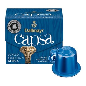 Dallmayr Capsa Lungo Selektion Südamerika Kaffeekapseln, Arabica- und Robustabohnen 10 St.