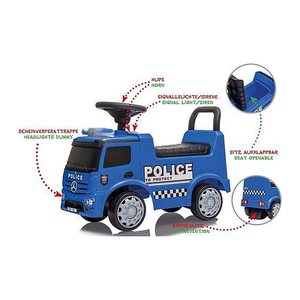 Jamara Rutscher Mercedes Antos Polizei blau 1+