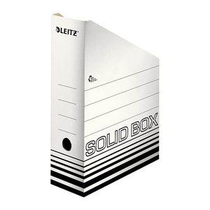 LEITZ Archiv-Stehsammler Solid weiß, 10 St.