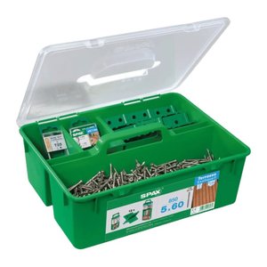 SPAX® Terrassenschrauben-Sortiment GREEN BOX Terrasse 5x60 mm 5000009030009 5 mm x 60 mm