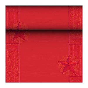 PAPSTAR Tischläufer Rising Star 88167 rot 40,0 cm x 24,0 m, 1 St.