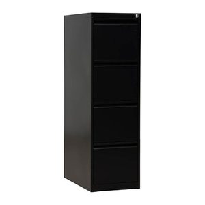 Gürkan Hängeregistraturschrank schwarz 4 Schubladen 40,0 x 62,0 x 132,0 cm, 1 St.