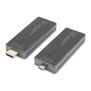 DIGITUS 4K wireless Video Extender Set USB-C -> HDMI 30m