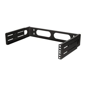 Logilink 19" Wandhalterung 2 HE, schwarz