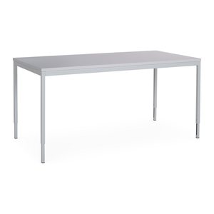 Mehrzwecktisch Höhenverstellbar – Gestell in Lichtgrau (1800 x 800 mm)
