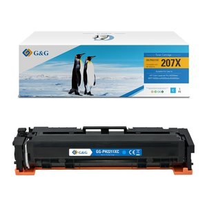 G&G XL-Toner kompatibel mit HP 207X/ W2211X (Mit Chip)