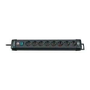 Brennenstuhl Steckdosenleiste Premium-Line 8x 3m sw