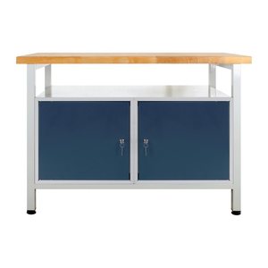 ADB Werkbank lichtgrau, anthrazitgrau 120,0 x 60,0 x 84,0 cm