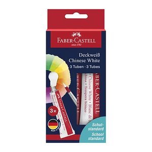 FABER-CASTELL Deckweiß 3x 7,5 ml