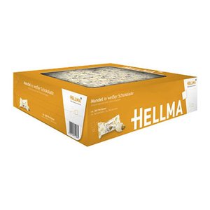 HELLMA Mandel in weißer Schokolade Schokolade 360 St./864,0 g, 360 St.