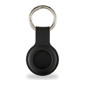 hama Schlüsselanhänger Apple AirTag Halterung Fantastic Feel schwarz