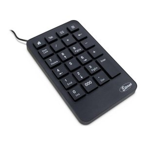 Inter-Tech Tas Numpad KB-120 mit 23 Tasten, schwarz retail