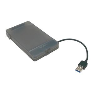 Logilink Adapter USB 3.0 auf 2,5" SATA mit Schutzhülle,schw.