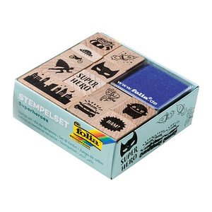 folia Motivstempel-Set SUPERHEROES, 1 Set
