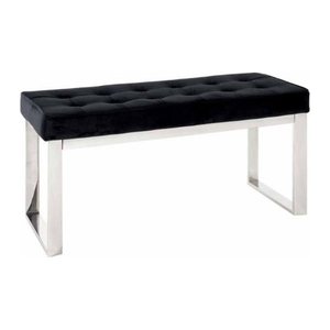 HAKU Möbel Sitzbank 18581 schwarz Stoff 100,0 cm