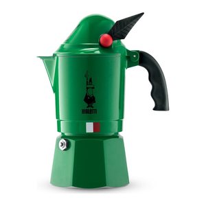 BIALETTI Moka Alpina 3 Espressokocher grün, 3 Tassen