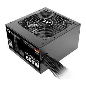 Netzteil Thermaltake Hamburg 650W ATX3.1 80+ Black retail