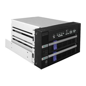 FatCage 2x 2.5"/3.5" SATA HDD/SSD RAID 1 in 2x 5.25" bay bla