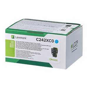 Lexmark C242XC0  cyan Toner