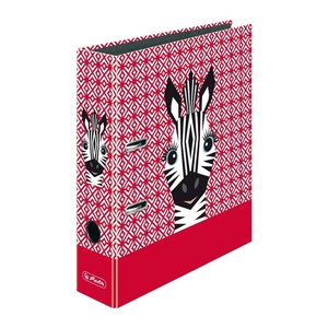 herlitz maX.file Cute Animals Motivordner Zebra 8,0 cm DIN A4, 1 St.