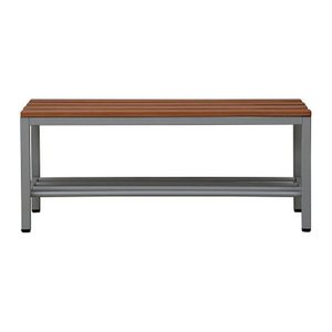 Gürkan Schuhbank 107184 grau, buche Holz 100,0 cm