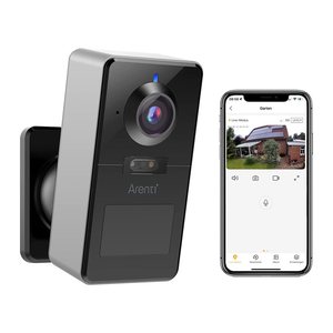 Arenti Wire-Free Wi-Fi 4MP/2.5K Rechargeable Battery Cam