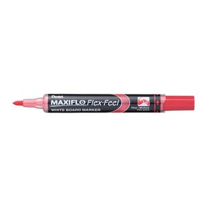 Pentel MAXIFLO Flex-Feel Whiteboard-Marker rot 2,0 - 5,0 mm, 1 St.