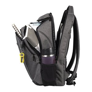WEDO Rucksack College grau mit Komfortausstattung