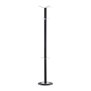 PAPERFLOW Kleiderständer easyCloth Steel Range Modell B anthrazit Metall 8 Haken 35,0 x 175,0 cm, 1 St.