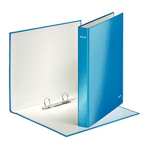 LEITZ WOW Ringbuch 2-Ringe blau 4,0 cm DIN A4, 1 St.