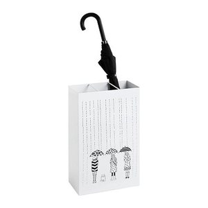 HAKU Möbel Schirmständer 22381 weiß, Stahl