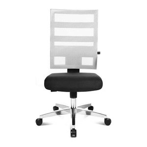 Topstar Bürostuhl X-Pander, 9590T203 Stoff schwarz, Gestell alu