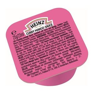 HEINZ CURRY MANGO SAUCE 100x 25,0 g, 100 St.