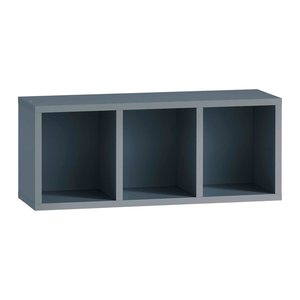 MÖBELPARTNER Badregal Bjarne 153155 blaugrau 60,2 x 21,5 x 24,7 cm