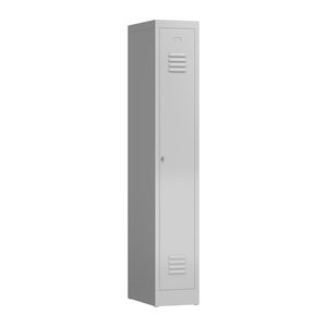 ClassiX Spind lichtgrau X-510110, 1 Schließfach 31,0 x 50,0 x 180,0 cm