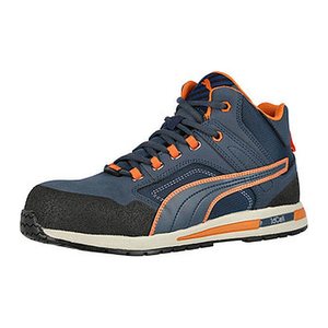 PUMA® Herren S3 Sicherheitsschuhe "CROSSTWIST MID" URBAN PROTECT blau Größe 42, 1 Paar