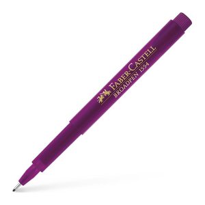 FABER-CASTELL Broadpen Document 1554 Fineliner pink 0,8 mm, 1 St.