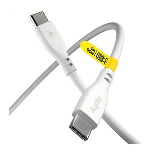 Aqiila® CS11 Ladekabel weiß, Kabellänge: 1,0 m, 60 Watt