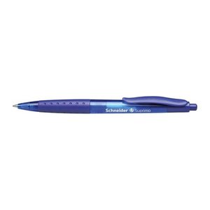 Schneider Kugelschreiber Suprimo blau/transparent, Schreibfarbe: blau, 1 St.