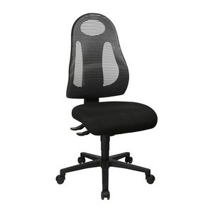 Topstar Bürostuhl Free Art, FR100 G202 Stoff anthrazit, Gestell schwarz