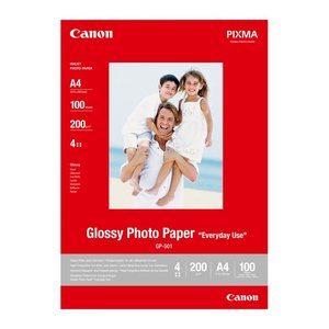 Canon Fotopapier GP-501 DIN A4 hochglänzend 200 g/qm 100 Blatt