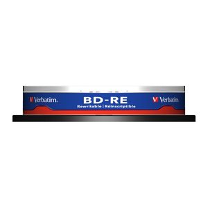 Verbatim Blu-ray Rohlinge BD-RE 25GB 2x 10er Spindel