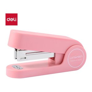 deli Heftgerät LonGreen rosa, 1 St.