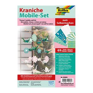 folia Mobile-Anhänger Kraniche mehrfarbig